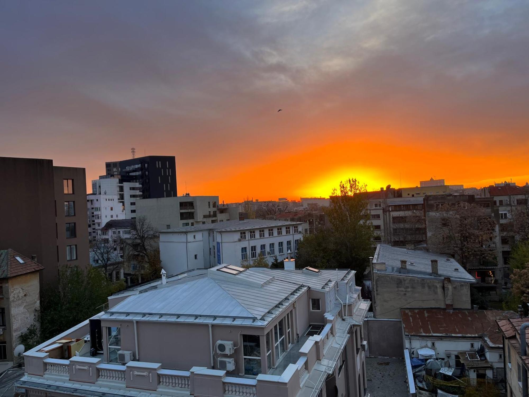 Terrace View Downtown Studio Bukarest Exterior foto